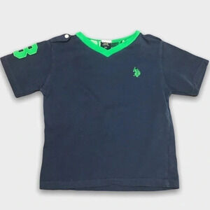 U.S  Polo Assn Navy Blue Short Sleeve Shirt